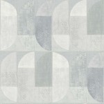 Tapeta 37531-5 Geo Nordic AS Creation w stylu retro w stylu skandynawskim - szara