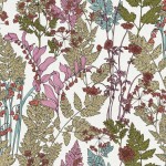 Tapeta 37751-3 Floral Impression AS Creation liście i kwiaty w nowoczesnym stylu botanicznym - kolorowe, zielone, niebieskie
