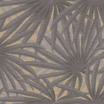 Tapeta 37861-1 Metropolitan Stories 2 AS Creation z motywem liści z metalicznymi akcentami - szarość, metaliczny