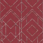 Tapeta 37869-2 Metropolitan Stories 2 AS Creation w nowoczesnym stylu graficznym ze złotym akcentem - metaliczny, czerwień, czerń