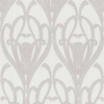 Tapeta 38091-4 Mata Hari AS Creation ornamentowa z wzorem art deco i strukturą tekstylną