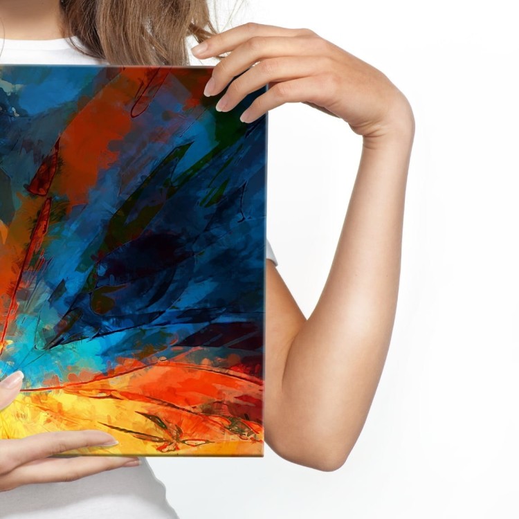 Obraz Na Płótnie Abstrakcyjna Wariacja Kolorów