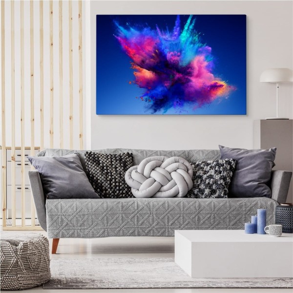 Obraz Na Płótnie Abstrakcyjna Eksplozja Barw