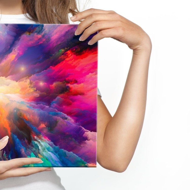 Obraz Na Płótnie Abstrakcyjna Eksplozja Barw