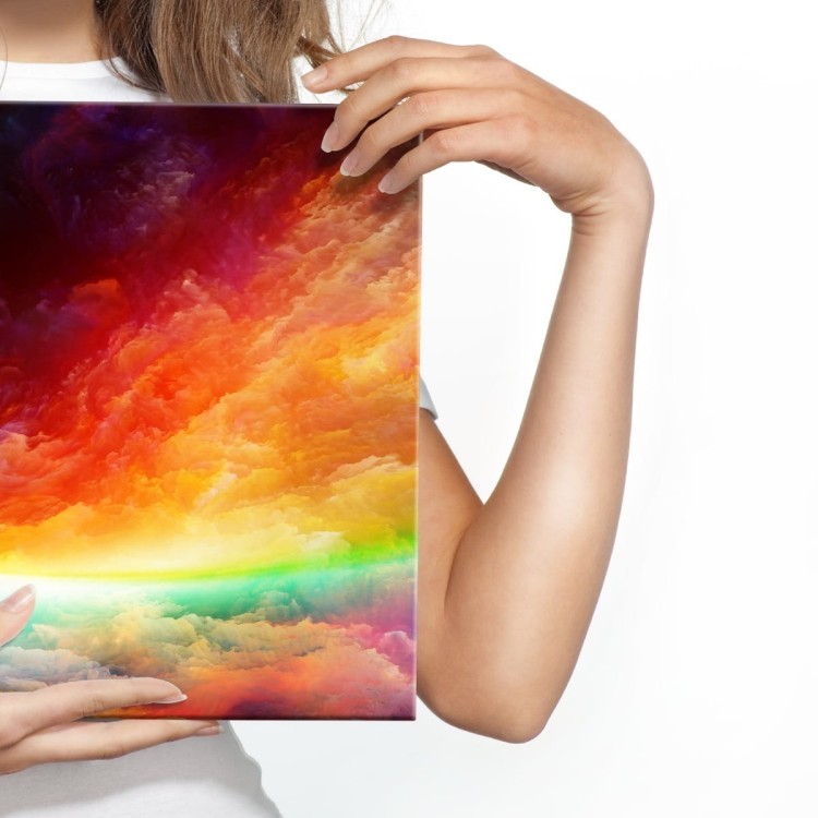 Obraz Na Płótnie Abstrakcyjne Barwy Nieba