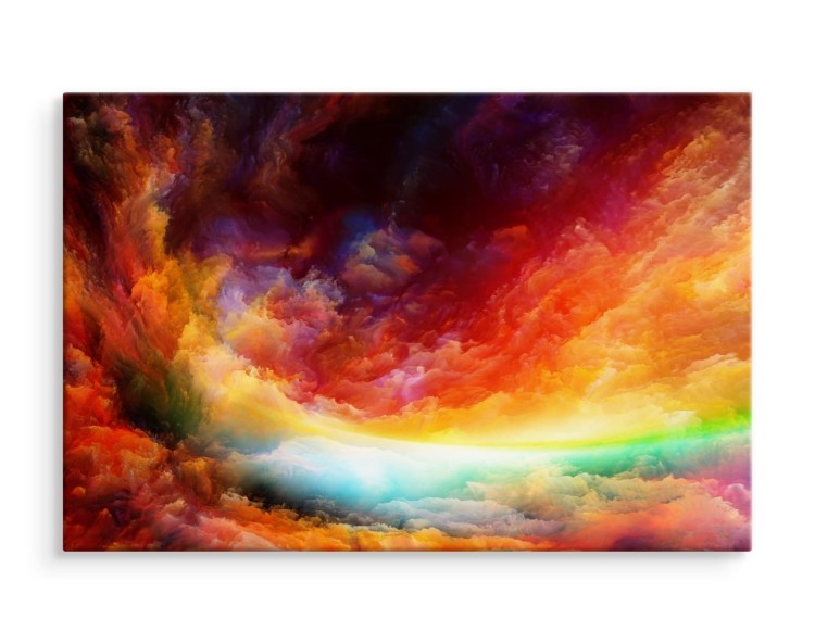 Obraz Na Płótnie Abstrakcyjne Barwy Nieba