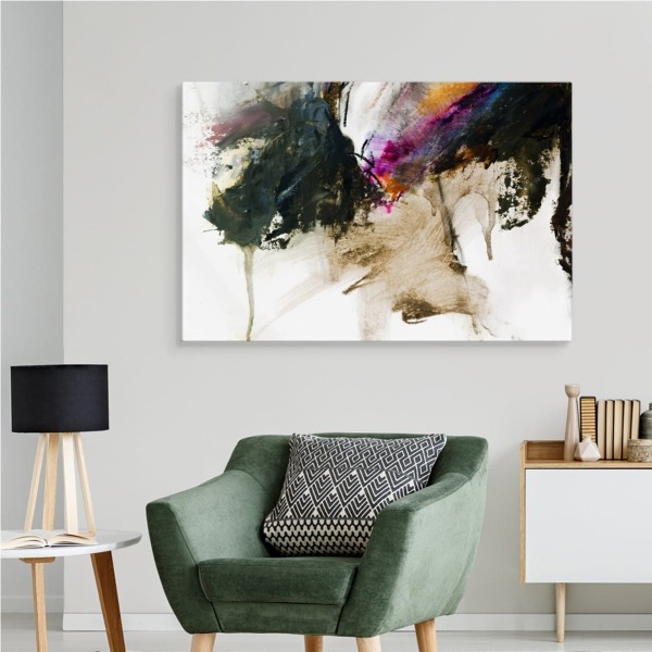 Obraz Na Płótnie Abstrakcja Z Plamami