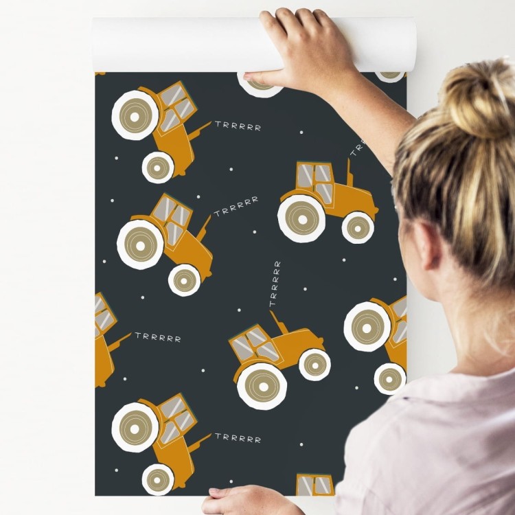 Tapeta Bajkowe Ciągniki