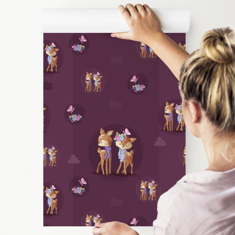 Tapeta Sarenki Z Kwiatkami