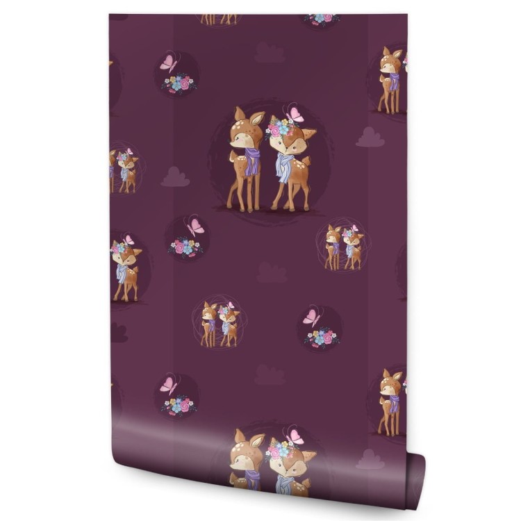 Tapeta Sarenki Z Kwiatkami