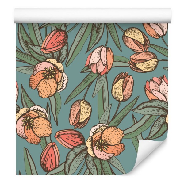 Tapeta Wiosenne Tulipany