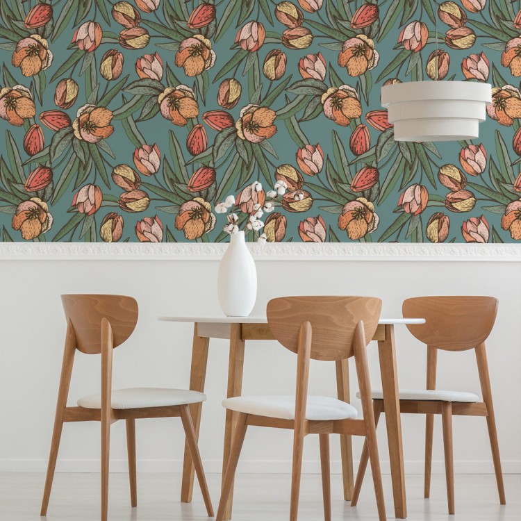 Tapeta Wiosenne Tulipany