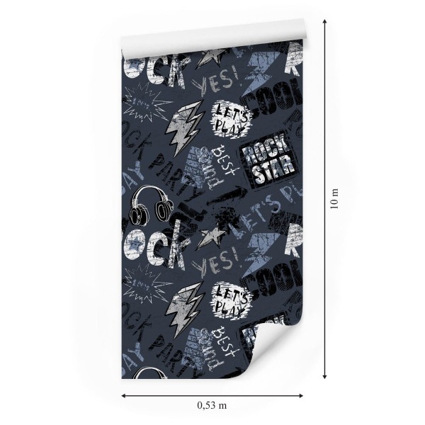 Tapeta Rockowe Graffiti