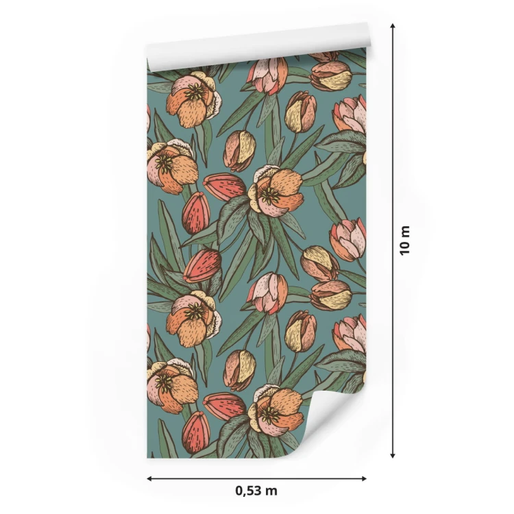 Tapeta Wiosenne Tulipany