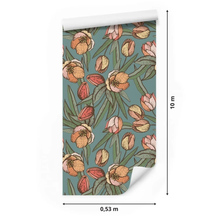 Tapeta Wiosenne Tulipany