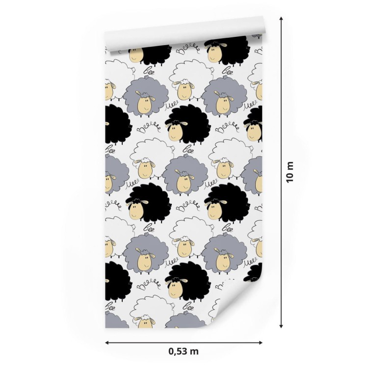 Tapeta Uśmiechnięte Owce