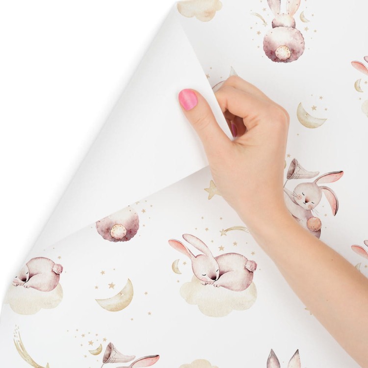 Tapeta Króliki Na Chmurach