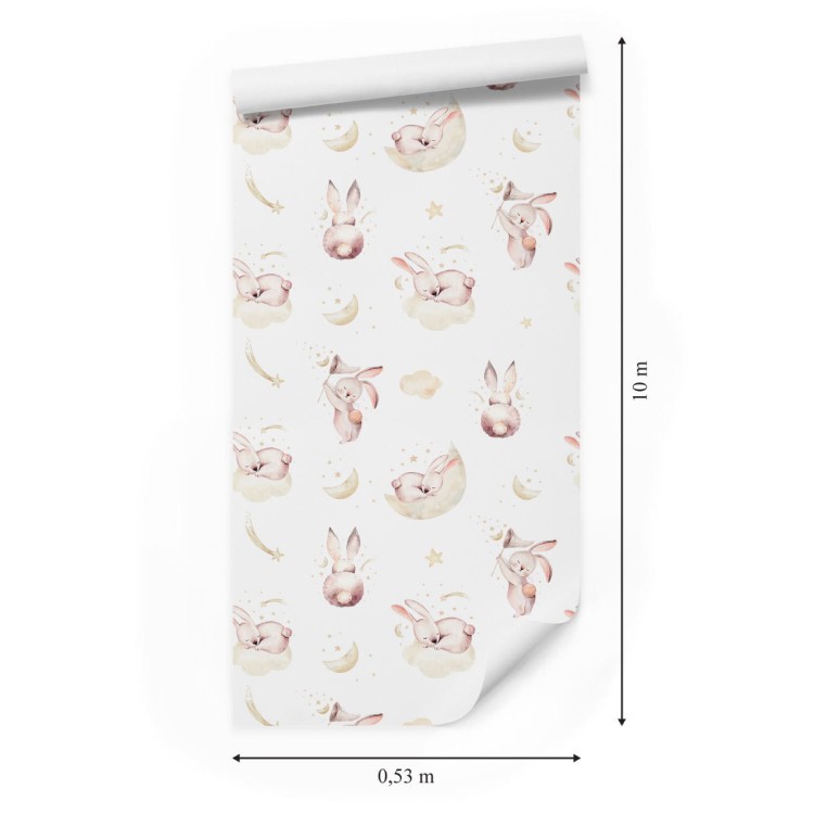 Tapeta Króliki Na Chmurach