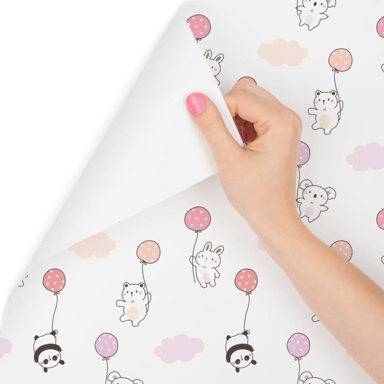 Tapeta Zwierzęta Z Balonikami