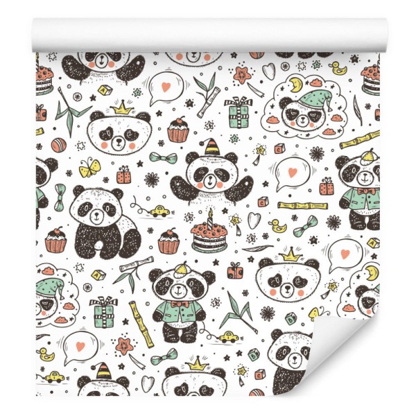 Tapeta Pandy Wśród Zabawek