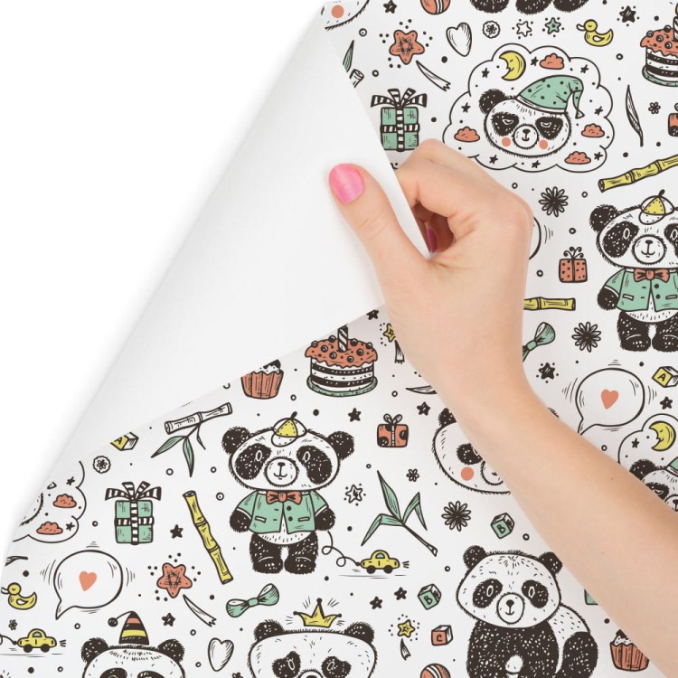 Tapeta Pandy Wśród Zabawek