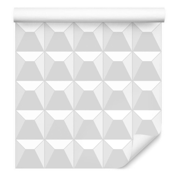 Tapeta Optyczna, Nowoczesna, W Kratę, Salon, Biuro
