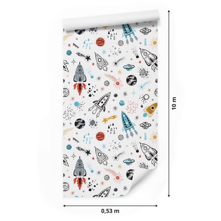 Tapeta Kosmos, Planety, Gwiazdy Pokój Dziecięcy