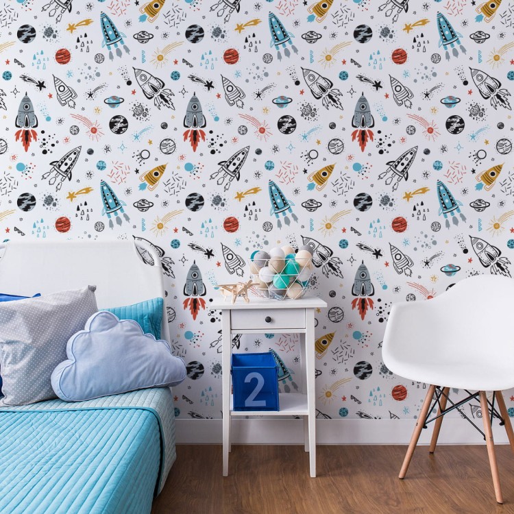 Tapeta Kosmos, Planety, Gwiazdy Pokój Dziecięcy