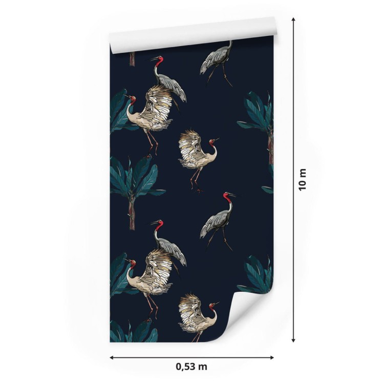 Tapeta Żurawie