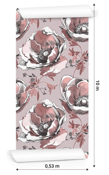 Tapeta Piękne Zawilce