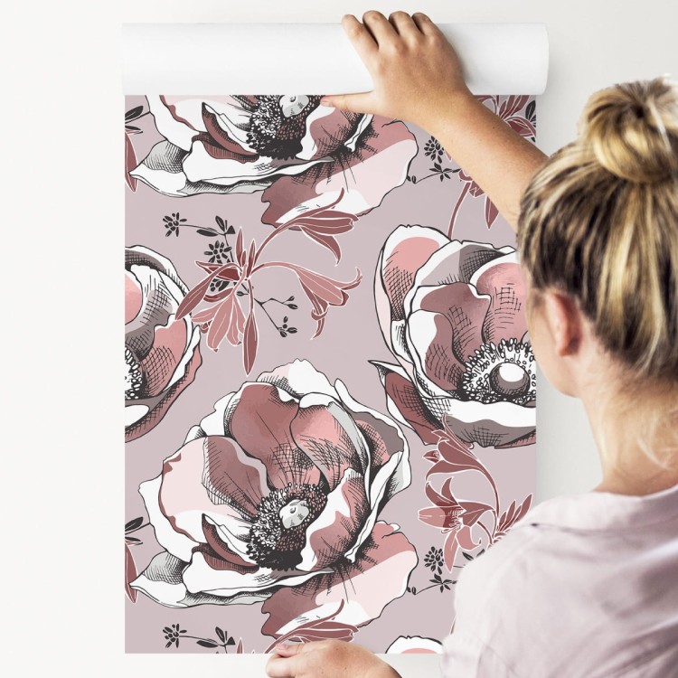 Tapeta Piękne Zawilce