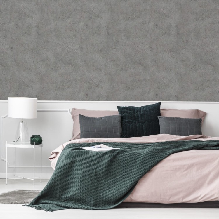 Tapeta Nowoczesny Szary Beton