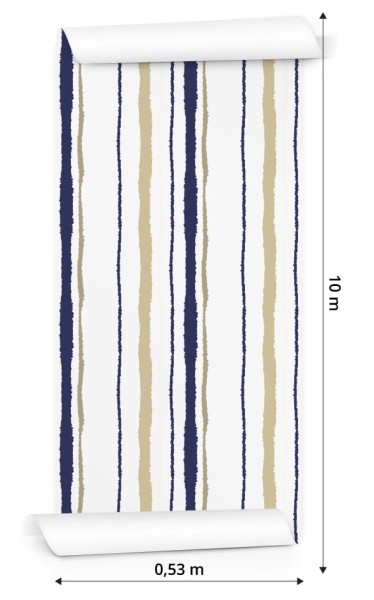 Tapeta Paski-Efekt Rozdartego Papieru