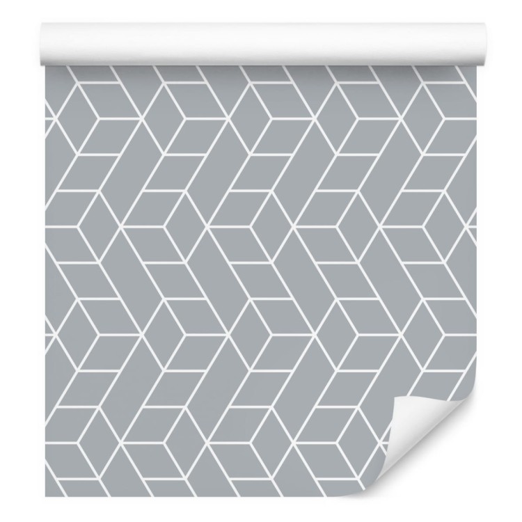 Tapeta Wzór Geometryczny - Sześciany