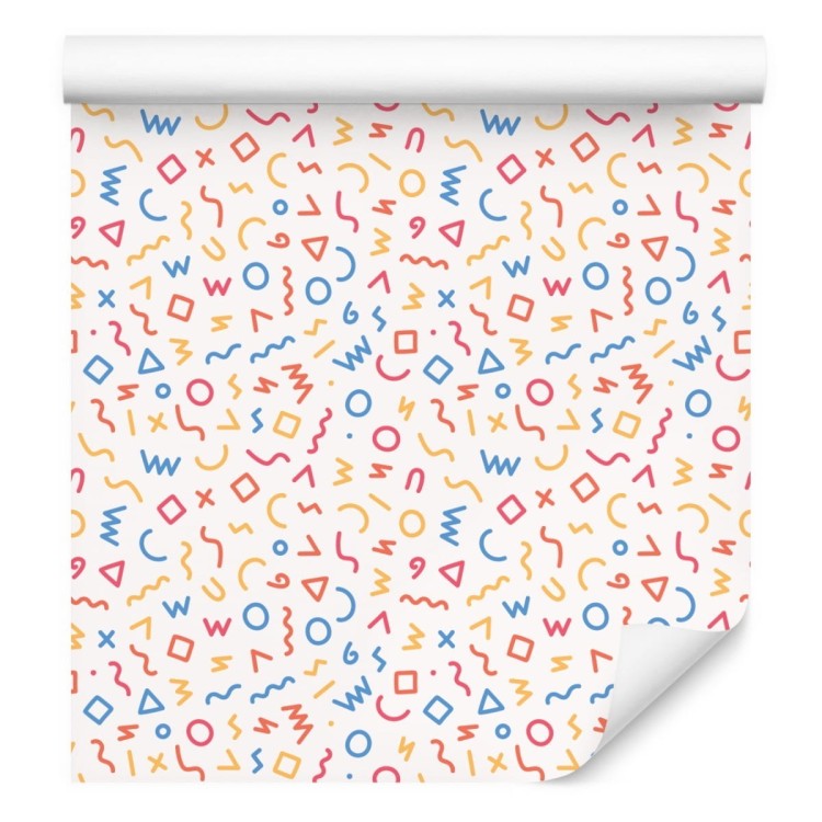 Tapeta Dla Dzieci-Geometryczne Kształty