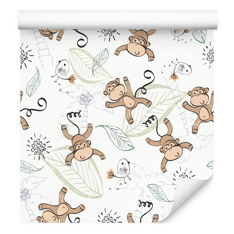 Tapeta Dla Dzieci - Małpki