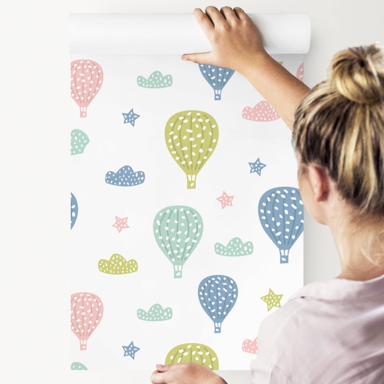 Tapeta Dla Dzieci - Kolorowe Balony