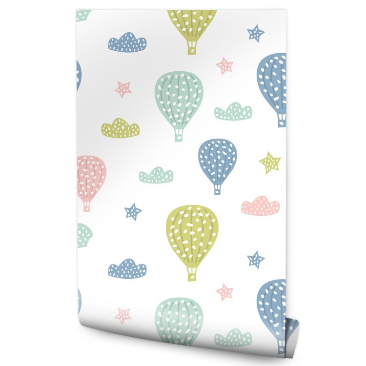 Tapeta Dla Dzieci - Kolorowe Balony