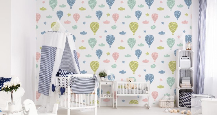 Tapeta Dla Dzieci - Kolorowe Balony