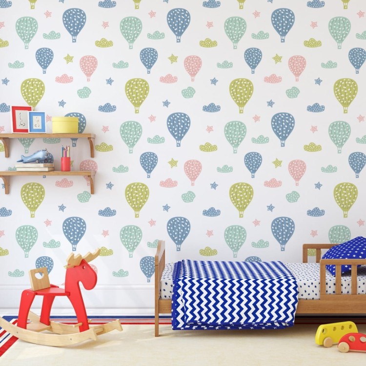 Tapeta Dla Dzieci - Kolorowe Balony