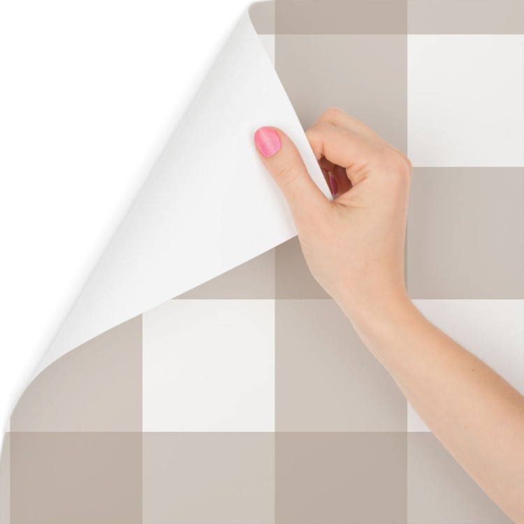 Tapeta Geometryczna, Optyczna W Kratę, Do Salonu