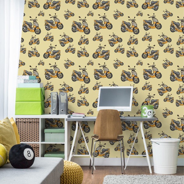 Tapeta Nowoczesne Skutery