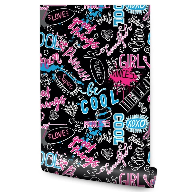 Tapeta Hasła Dziewczęce