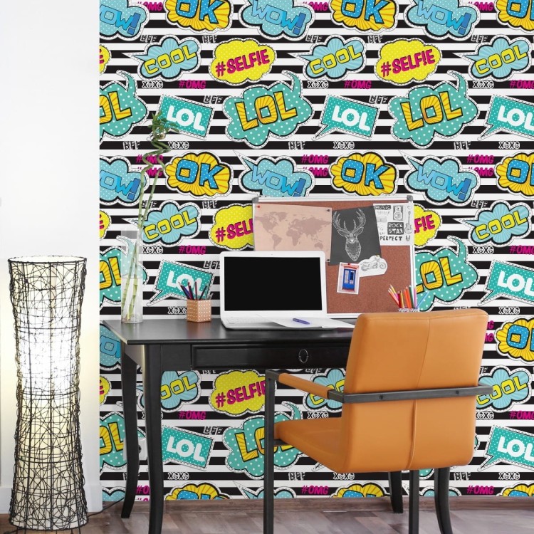 Tapeta Dymki Komiksowe