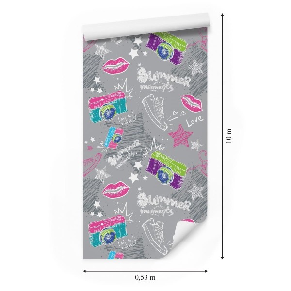 Tapeta Kolorowe Aparaty