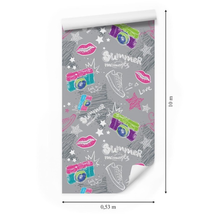 Tapeta Kolorowe Aparaty