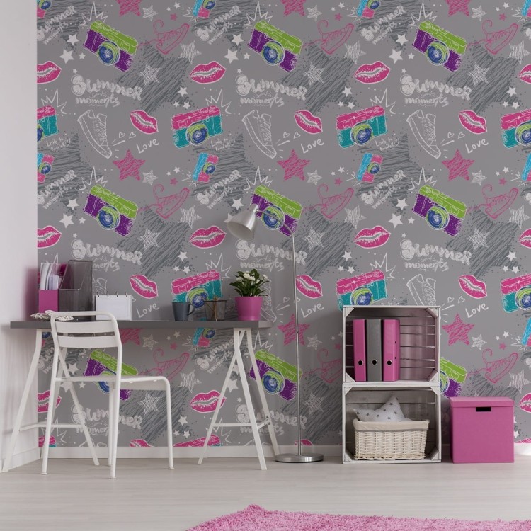 Tapeta Kolorowe Aparaty