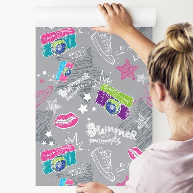 Tapeta Kolorowe Aparaty