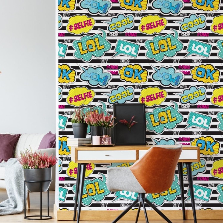 Tapeta Dymki Komiksowe