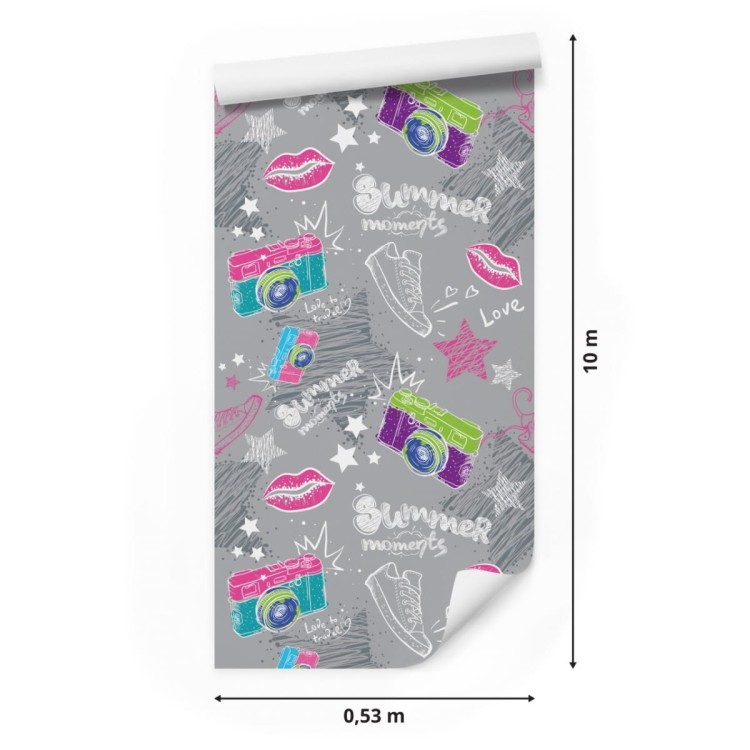 Tapeta Kolorowe Aparaty